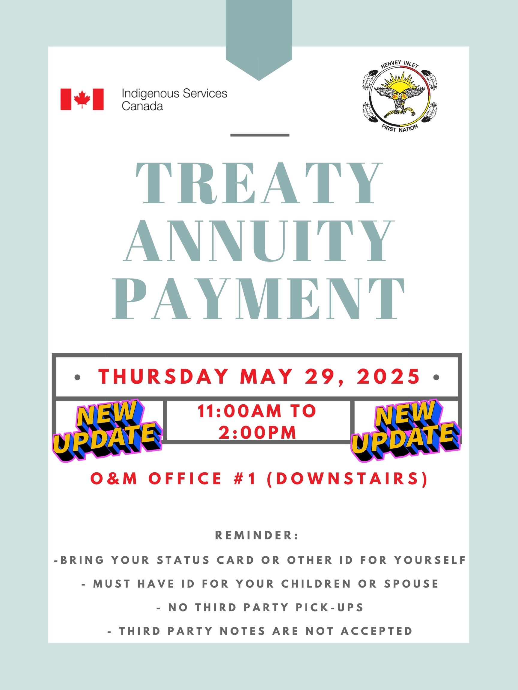 UPDATETreaty Annunity Payment 2